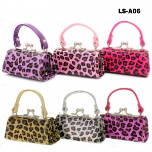 Lipstick Case - Glittery Leopard Print - 12PCS/PACK - LS-A06